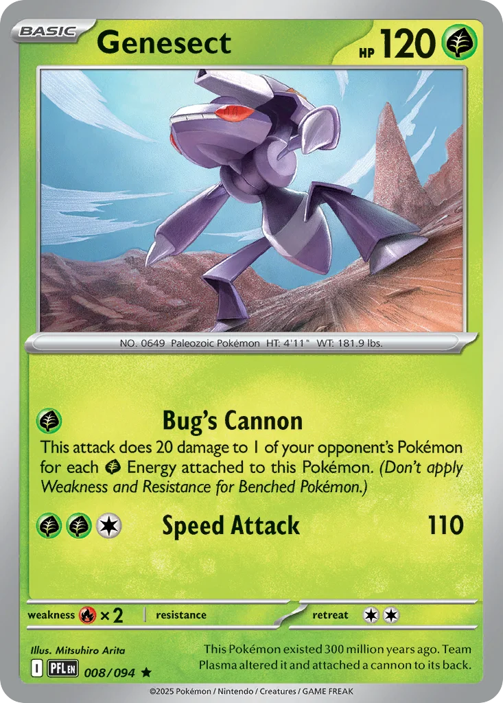 Genesect · Phantasmal Flames