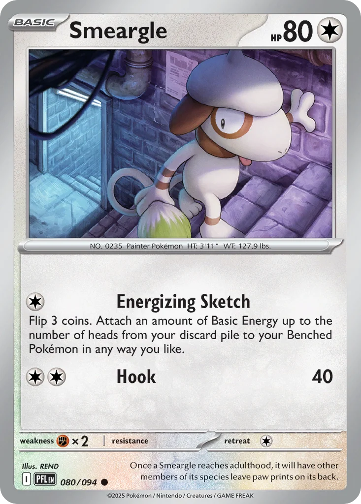 Smeargle · Phantasmal Flames