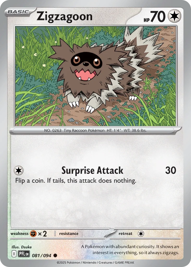 Zigzagoon · Phantasmal Flames