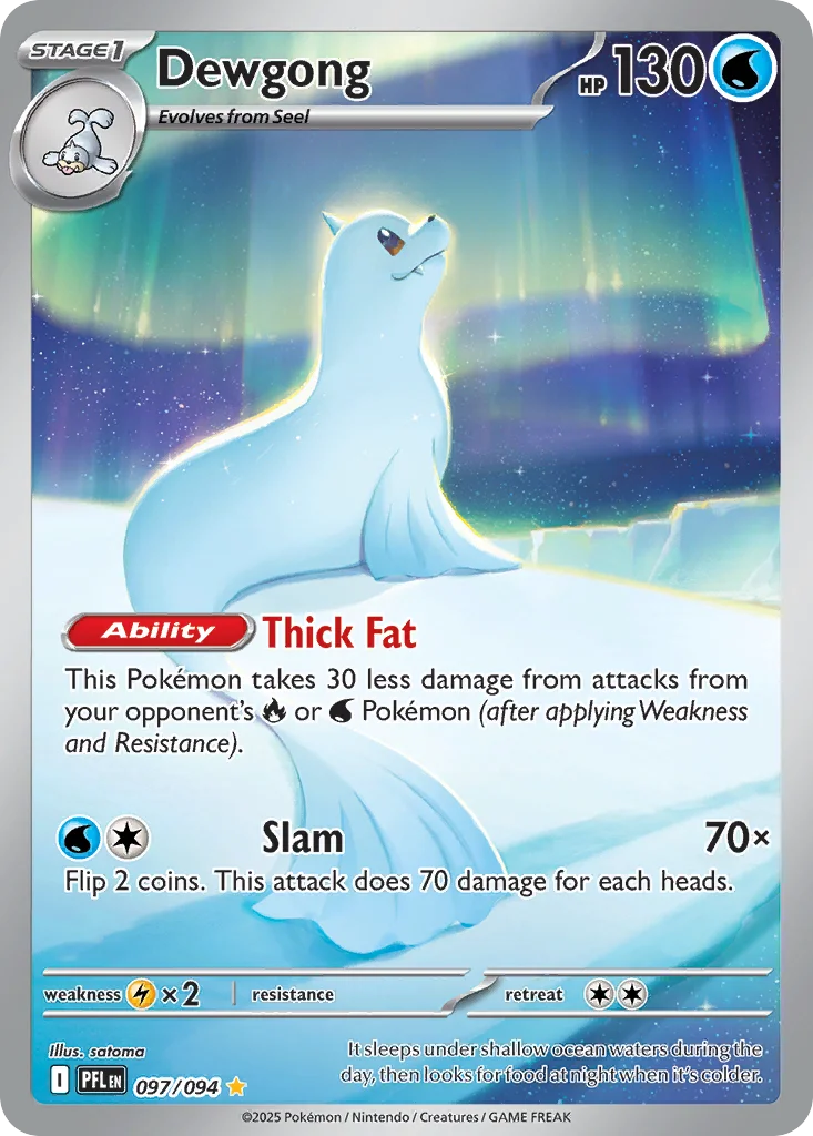 Dewgong · Phantasmal Flames