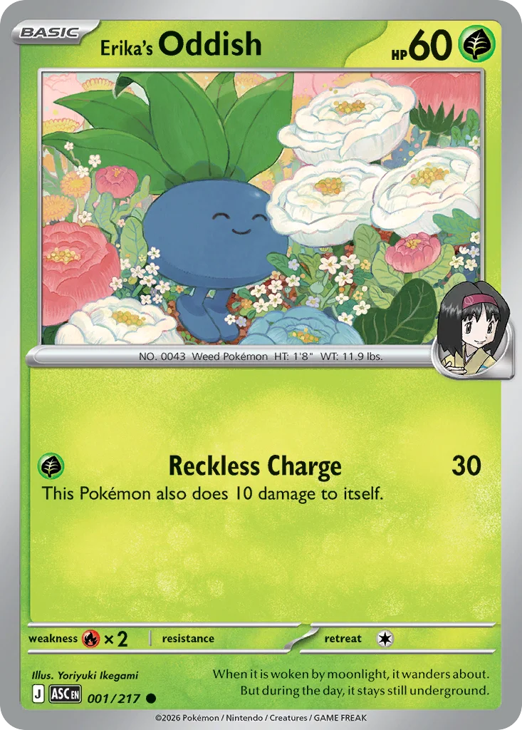 Erika's Oddish · Ascended Heroes