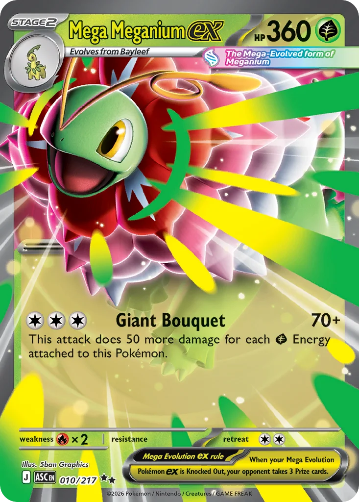 Mega Meganium ex · Ascended Heroes