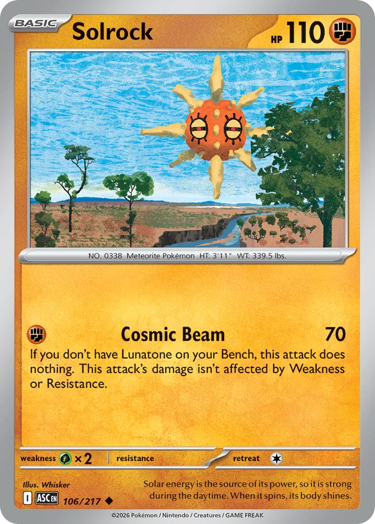 Solrock · Ascended Heroes