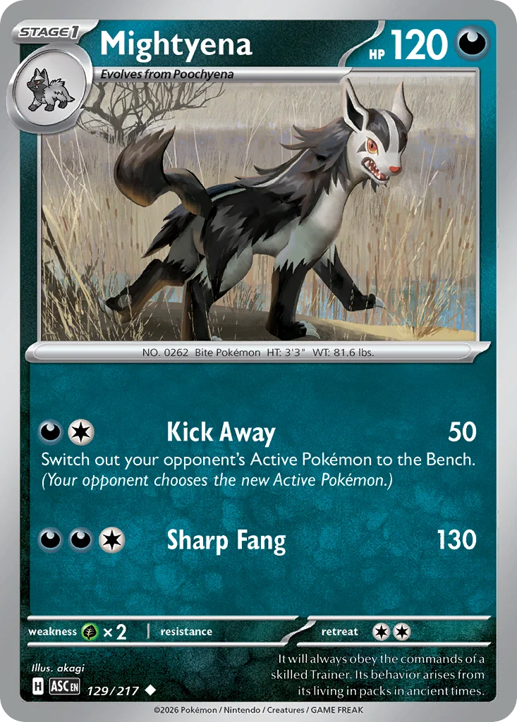 Mightyena · Ascended Heroes