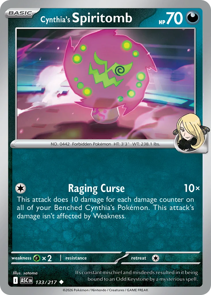 Cynthia's Spiritomb · Ascended Heroes