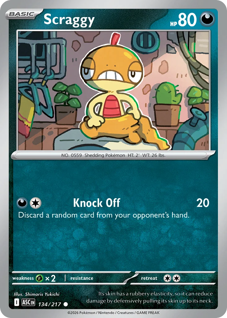 Scraggy · Ascended Heroes