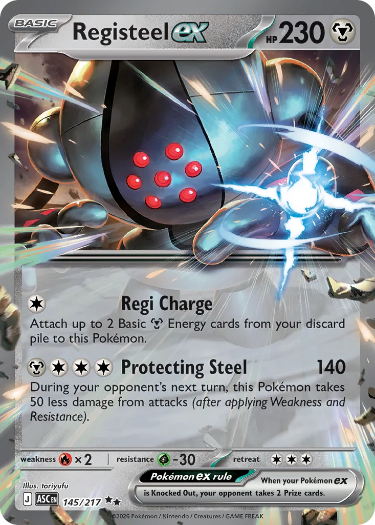 Registeel ex · Ascended Heroes