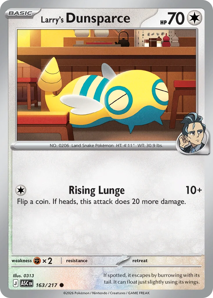 Larry's Dunsparce · Ascended Heroes
