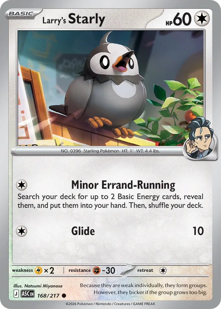 Larry's Starly · Ascended Heroes