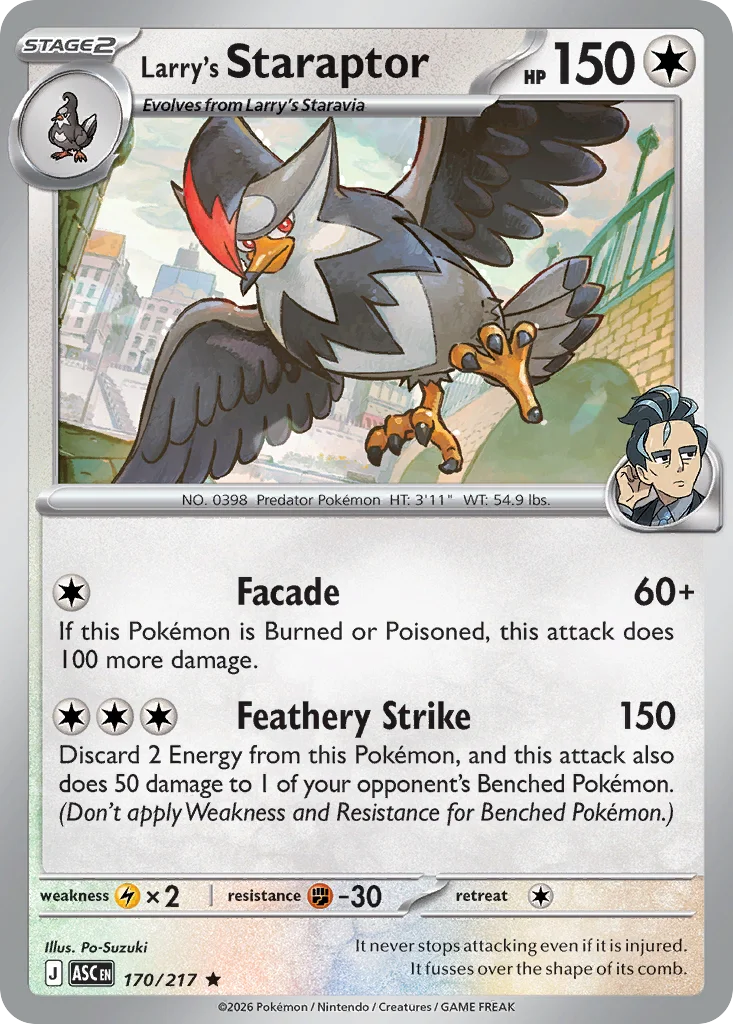 Larry's Staraptor · Ascended Heroes