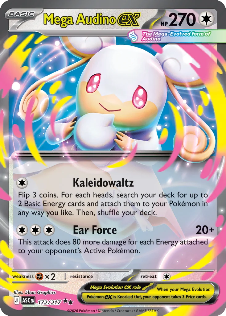 Mega Audino ex · Ascended Heroes