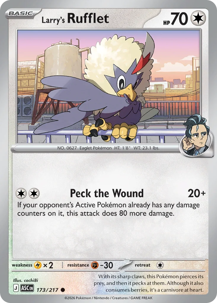 Larry's Rufflet · Ascended Heroes