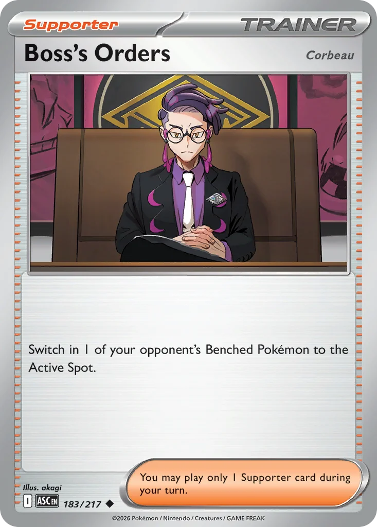 Boss's Orders · Ascended Heroes