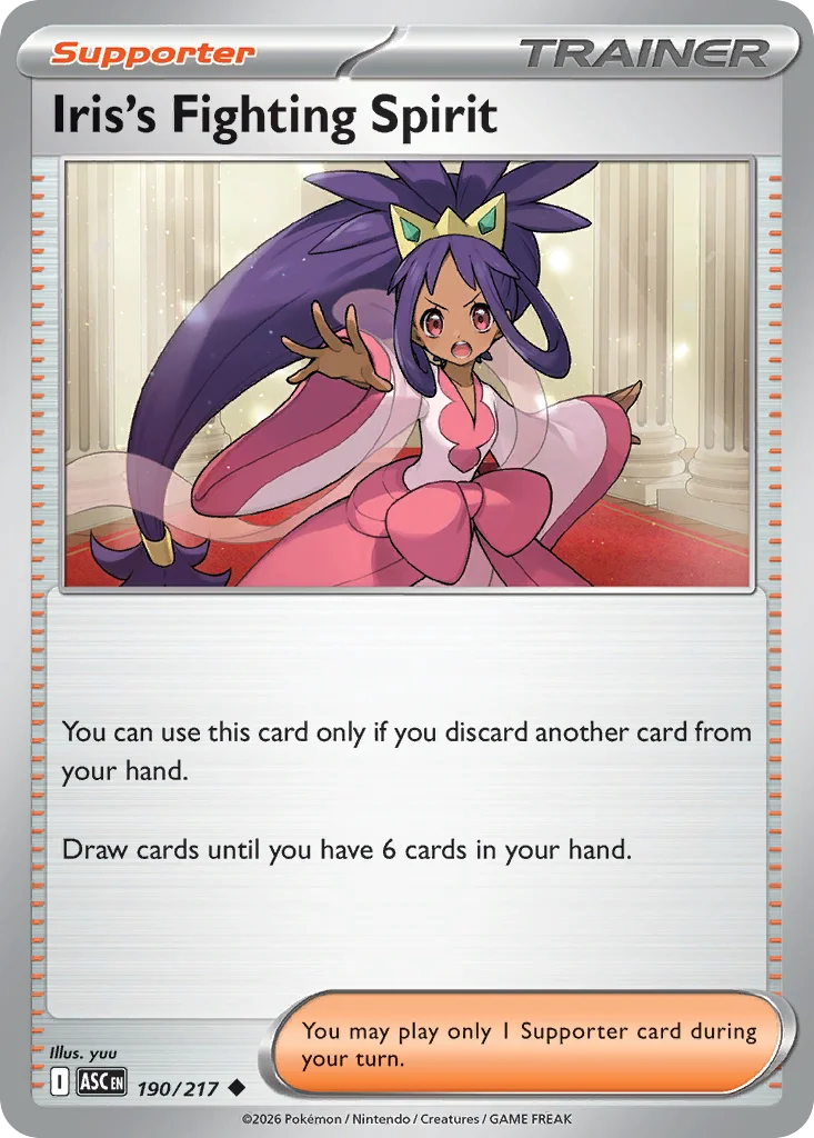 Iris's Fighting Spirit · Ascended Heroes