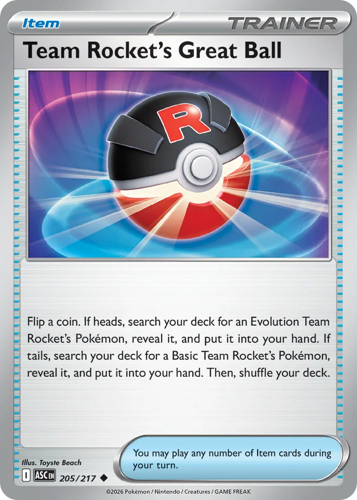 Team Rocket's Great Ball · Ascended Heroes