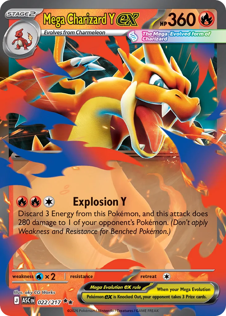 Mega Charizard Y ex · Ascended Heroes