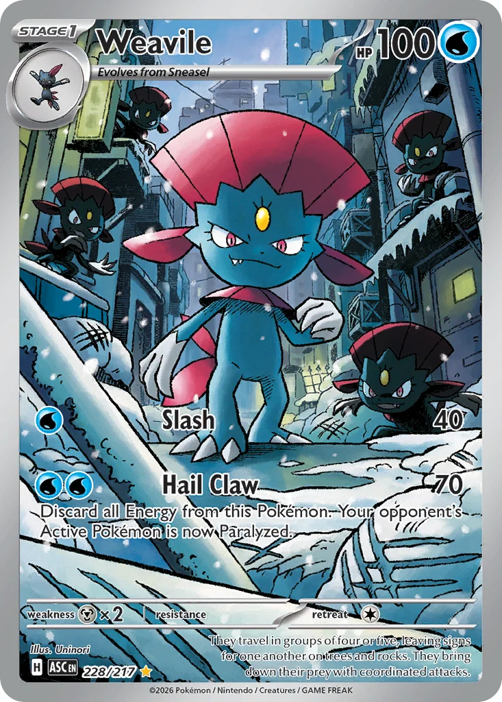 Weavile · Ascended Heroes