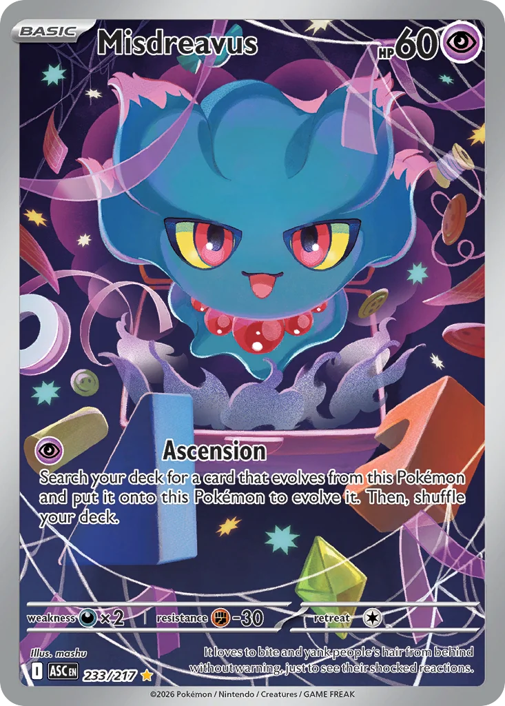 Misdreavus · Ascended Heroes