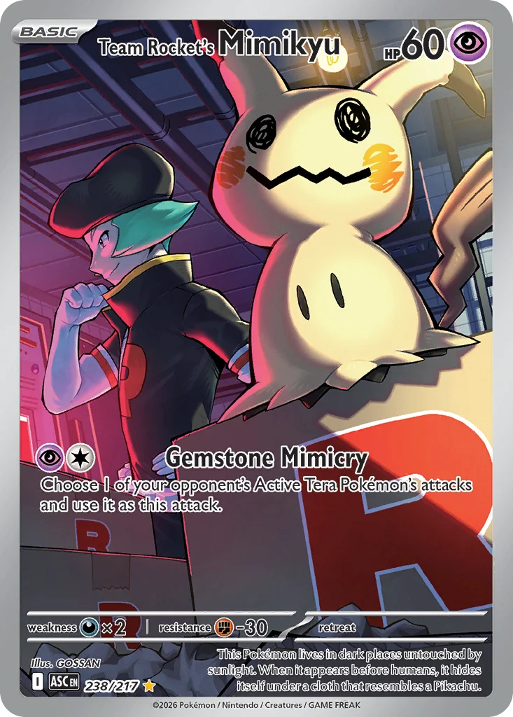 Team Rocket's Mimikyu · Ascended Heroes