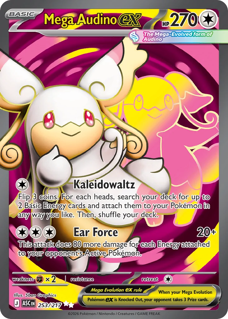 Mega Audino ex · Ascended Heroes