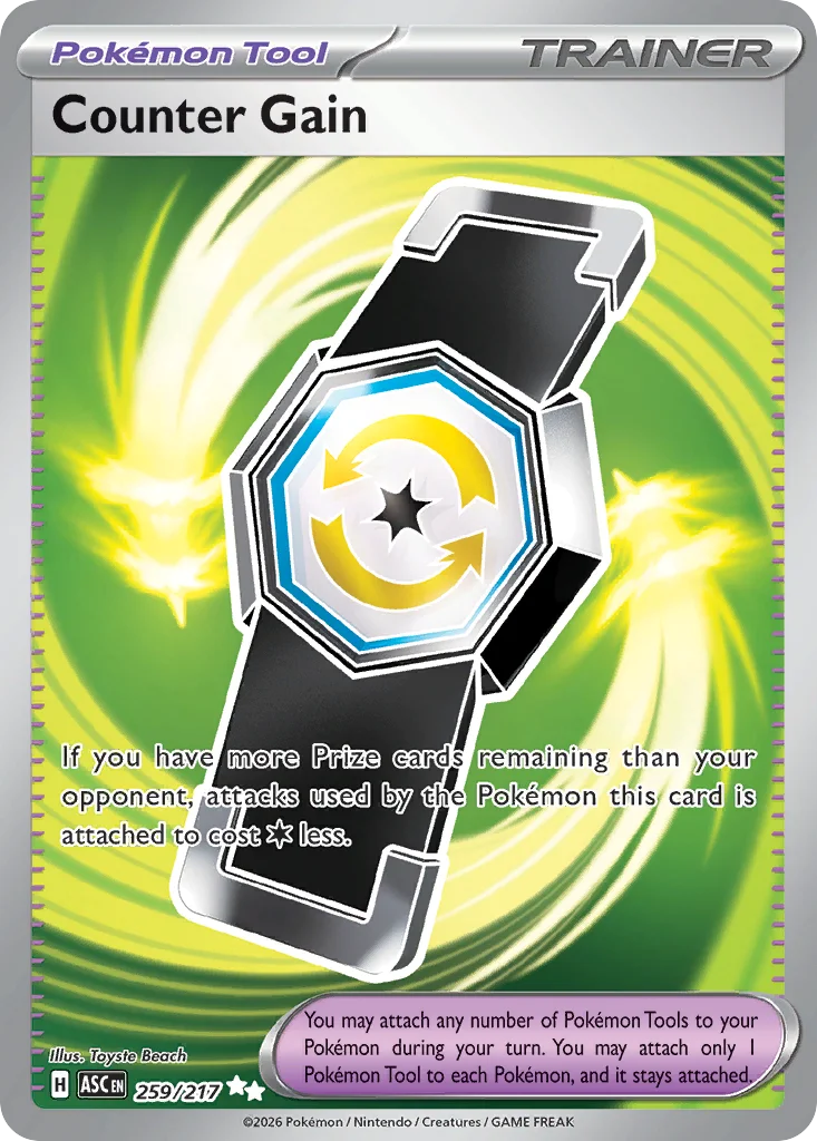 Counter Gain · Ascended Heroes