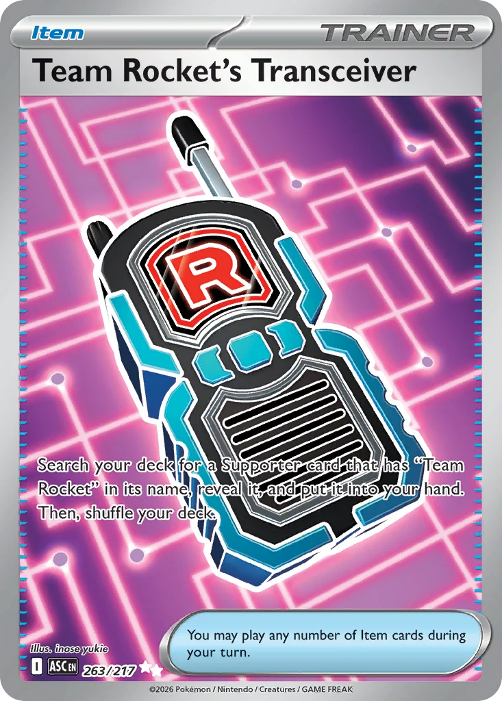 Team Rocket's Transceiver · Ascended Heroes