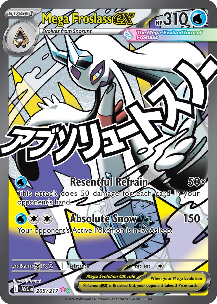 Mega Froslass ex · Ascended Heroes