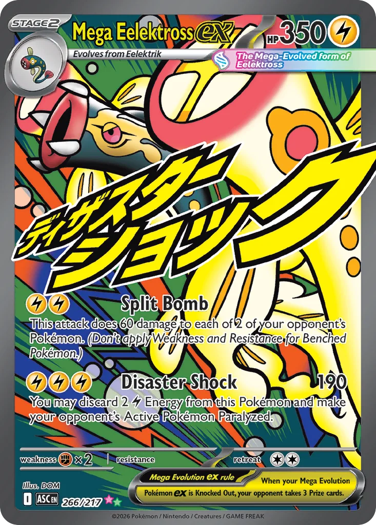 Mega Eelektross ex · Ascended Heroes
