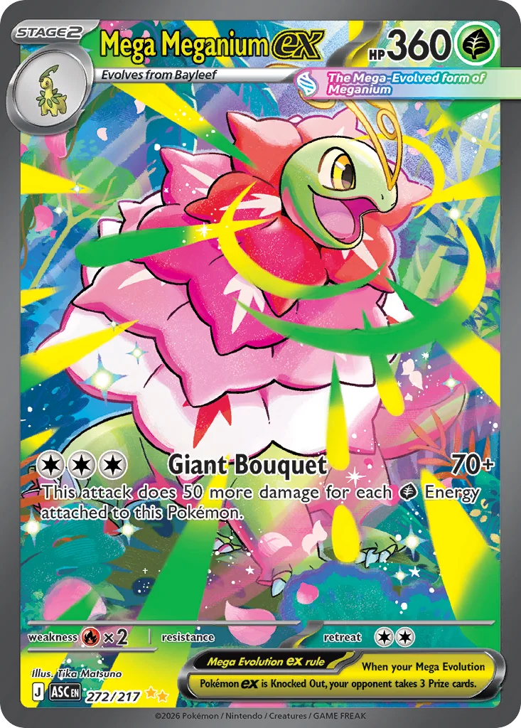 Mega Meganium ex · Ascended Heroes