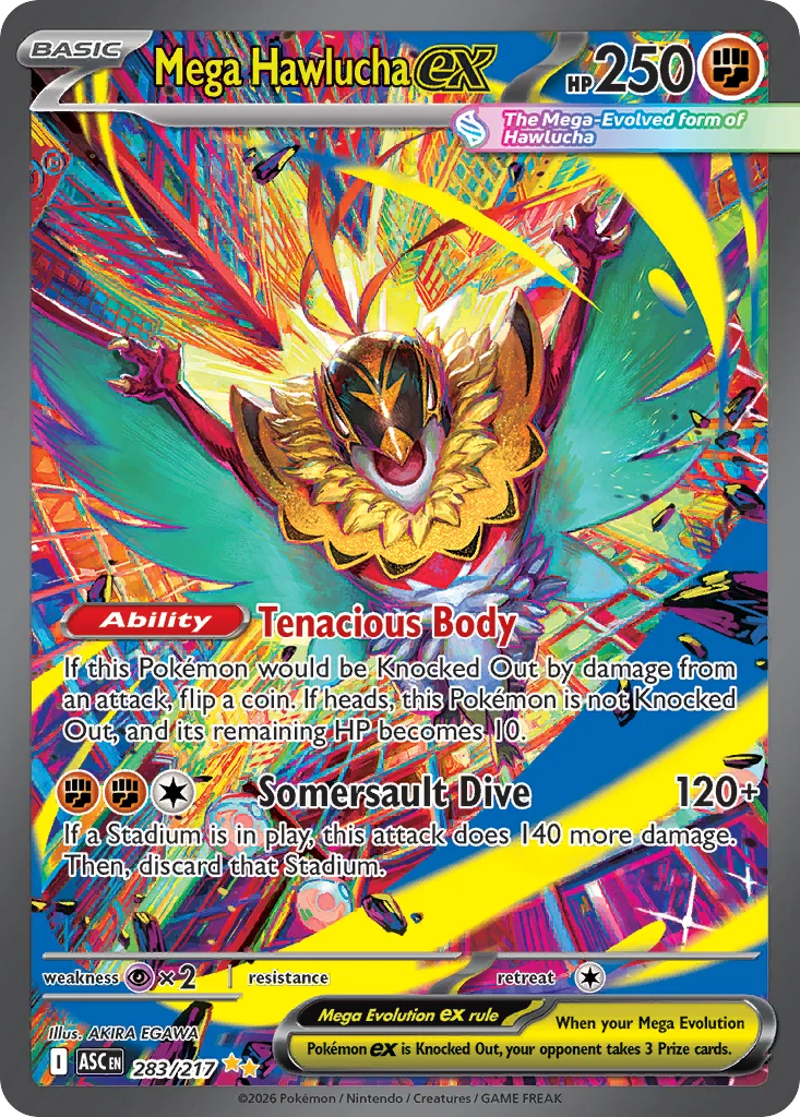 Mega Hawlucha ex · Ascended Heroes