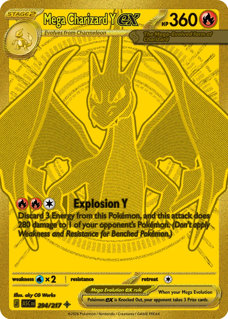 Mega Charizard Y ex · Ascended Heroes