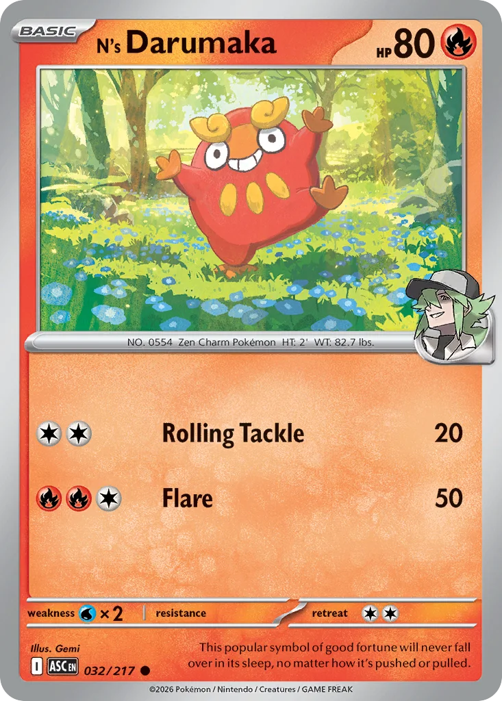 N's Darumaka · Ascended Heroes