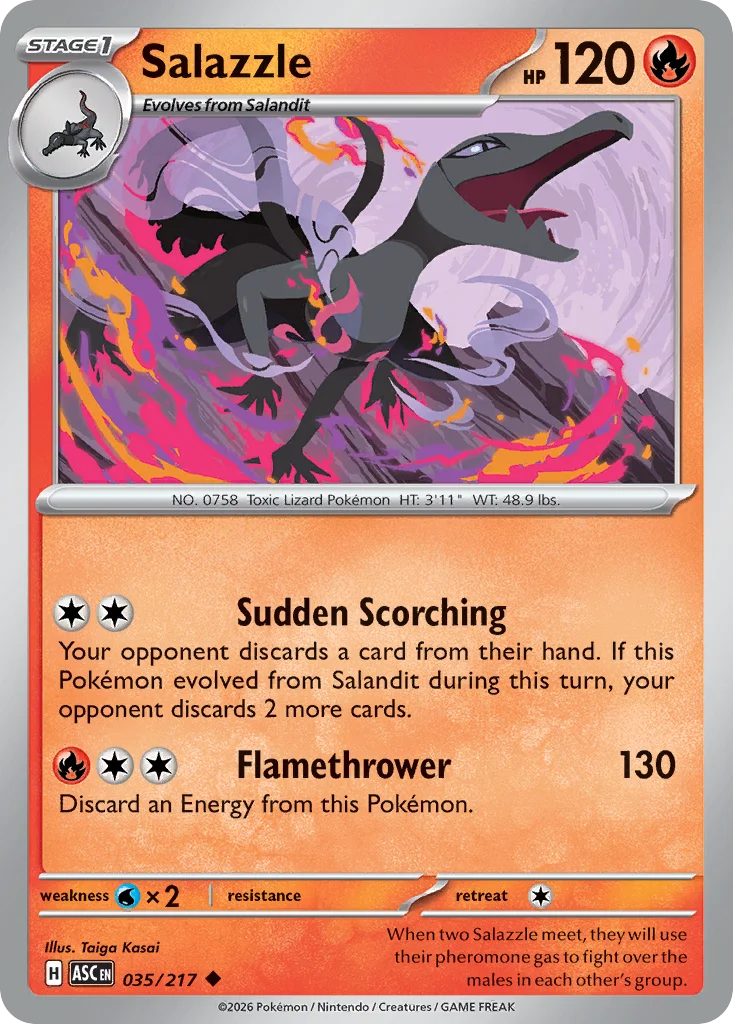 Salazzle · Ascended Heroes