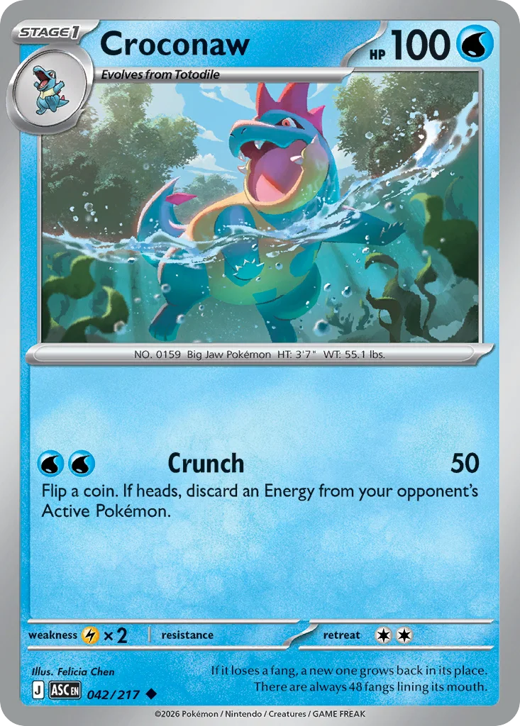 Croconaw · Ascended Heroes