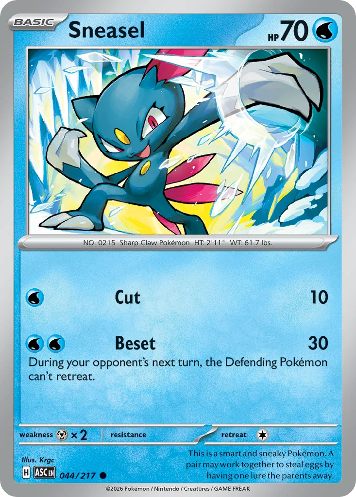 Sneasel · Ascended Heroes