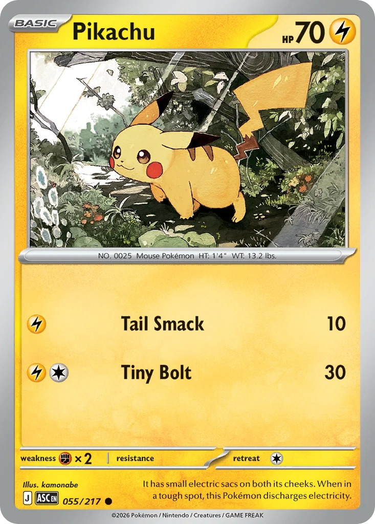 Pikachu · Ascended Heroes