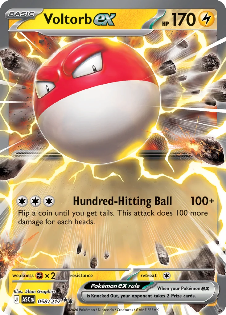 Voltorb ex · Ascended Heroes
