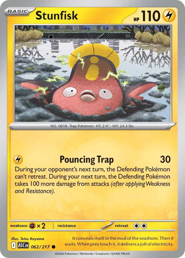 Stunfisk · Ascended Heroes