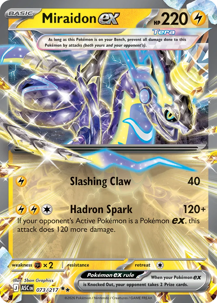 Miraidon ex · Ascended Heroes