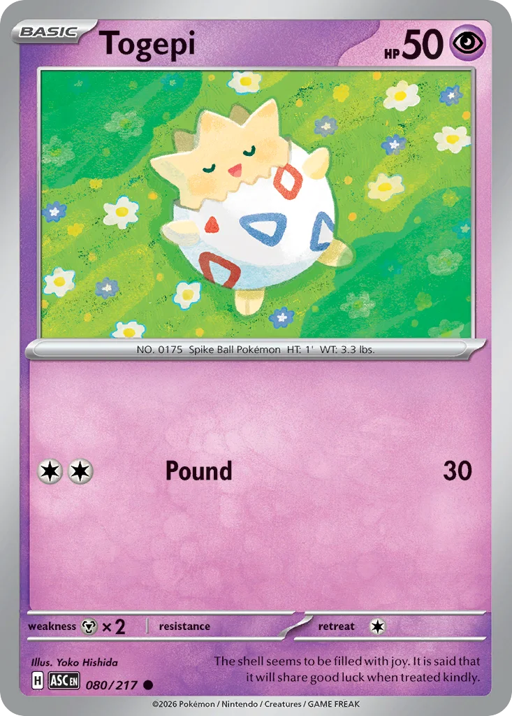 Togepi · Ascended Heroes