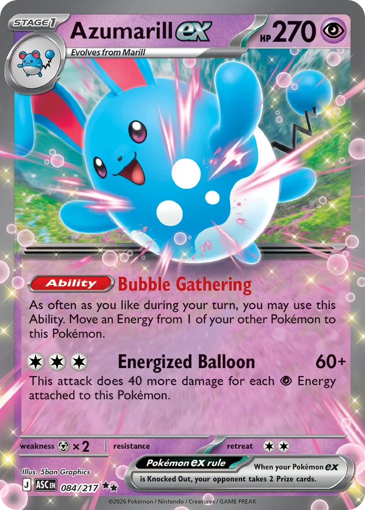 Azumarill ex · Ascended Heroes