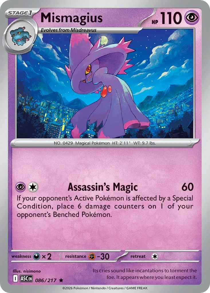Mismagius · Ascended Heroes