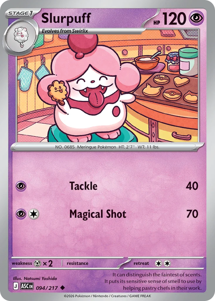 Slurpuff · Ascended Heroes