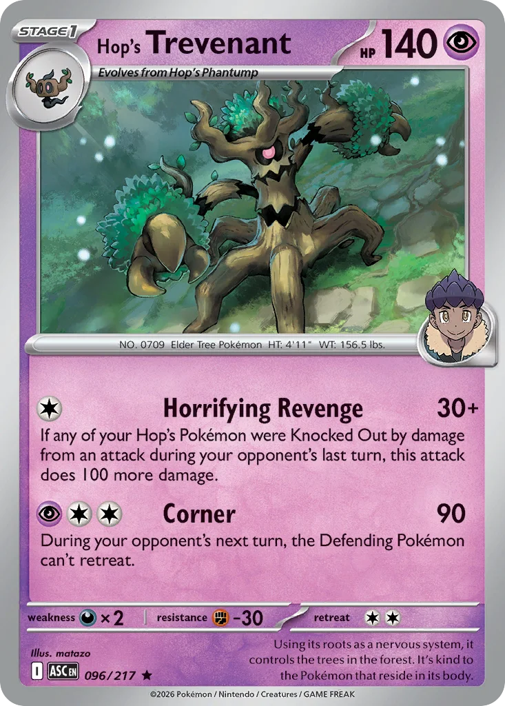 Hop's Trevenant · Ascended Heroes