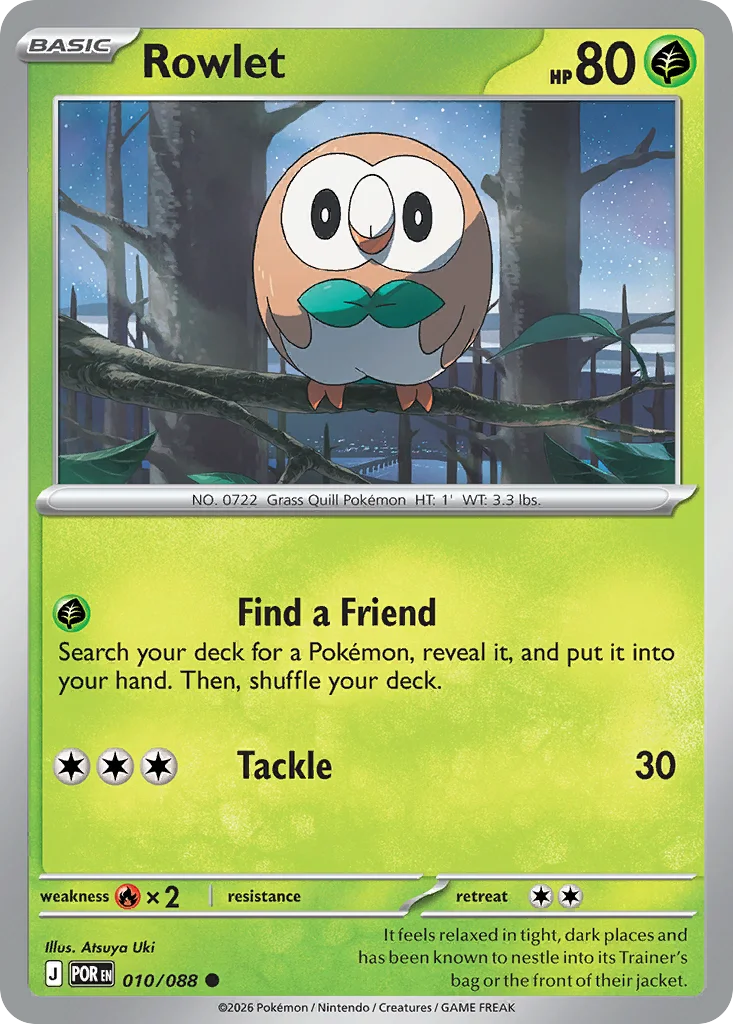 Rowlet · Perfect Order