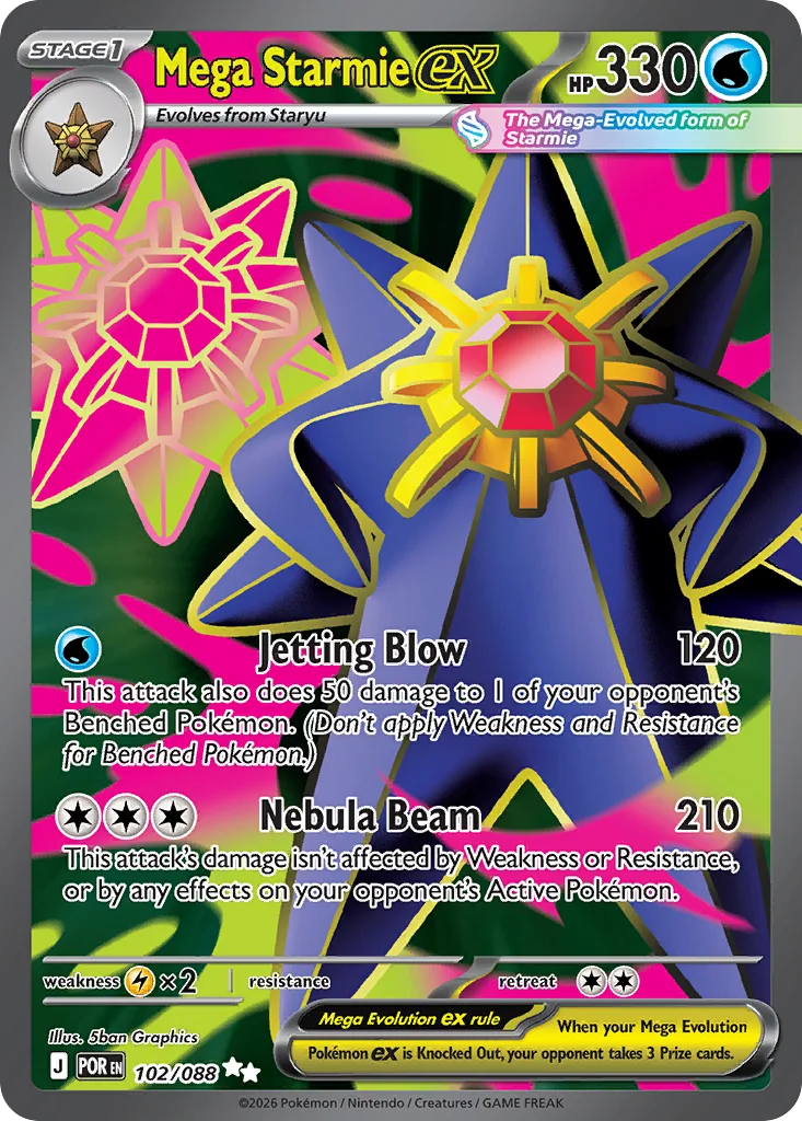 Mega Starmie ex · Perfect Order