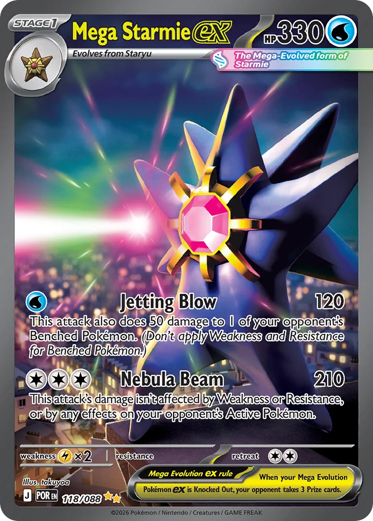 Mega Starmie ex · Perfect Order