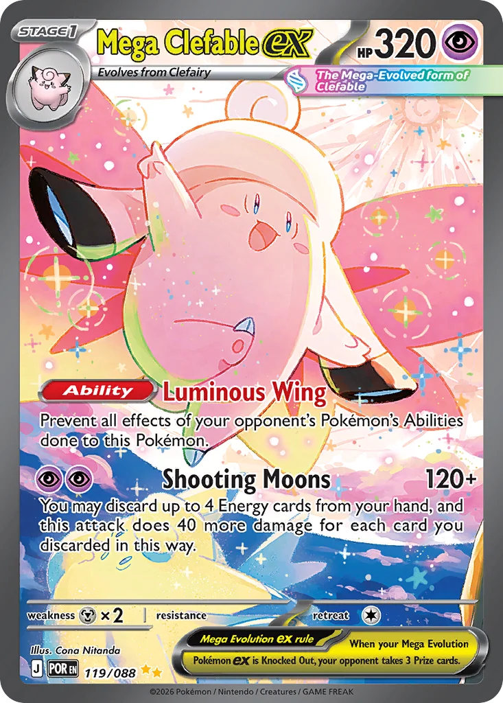 Mega Clefable ex · Perfect Order