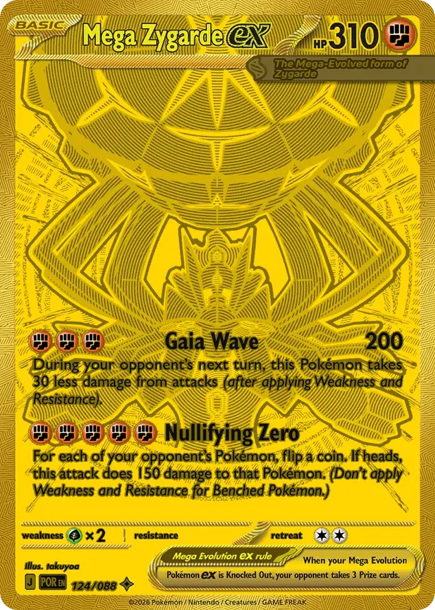 Mega Zygarde ex · Perfect Order