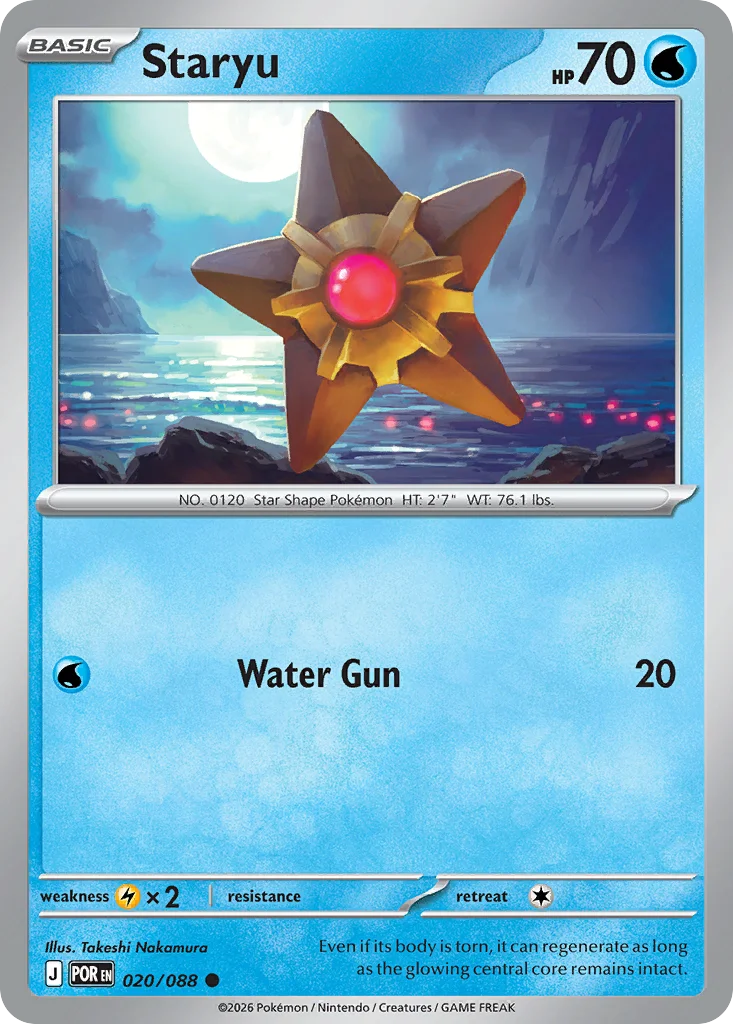 Staryu · Perfect Order